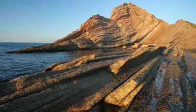 La Rasa Mareal y los acantilados del Flysch
