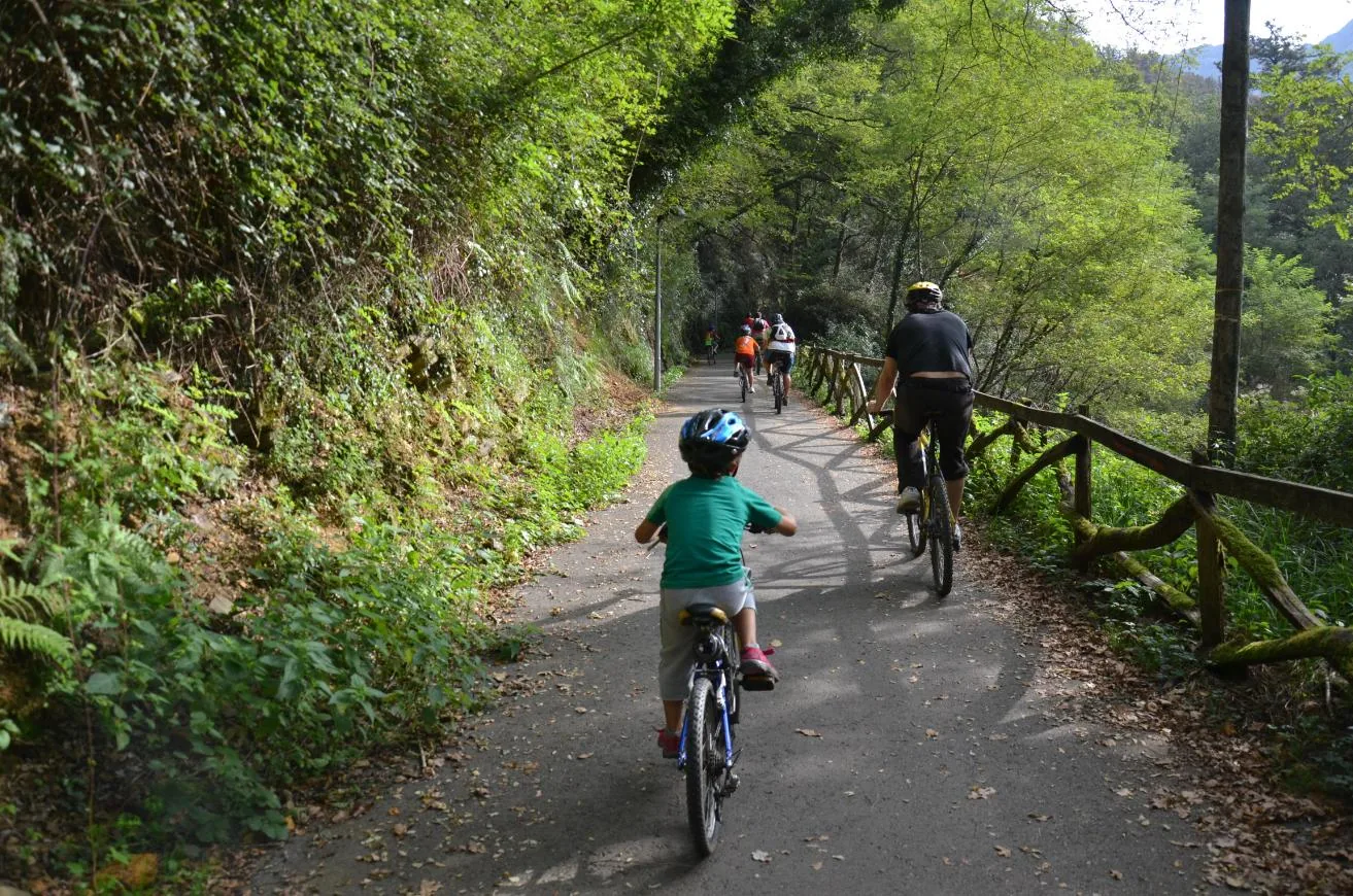 Vía Verde de Arditurri en bicicleta
