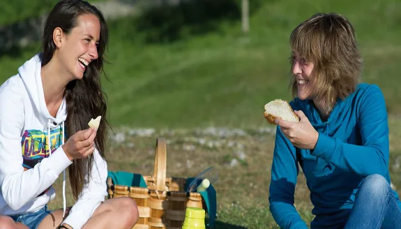 Picnic sobre ruedas en el valle de Orozko