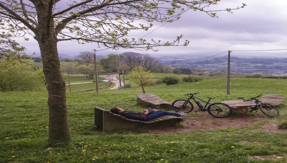 Sagar cycling, el camino de la sidra en bicicleta eléctrica en Astigarraga