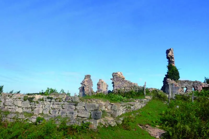 Restos del Castillo de Pagogaina